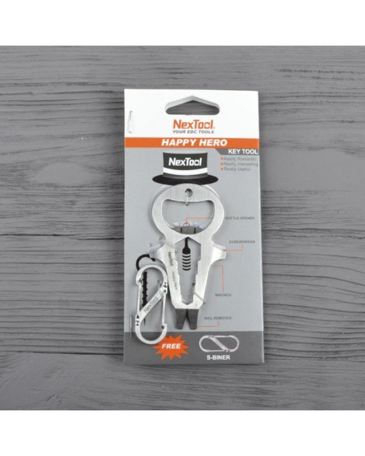 Міні-Мультитул NexTool BOTTLE OPENER Happy Hero KT5007B