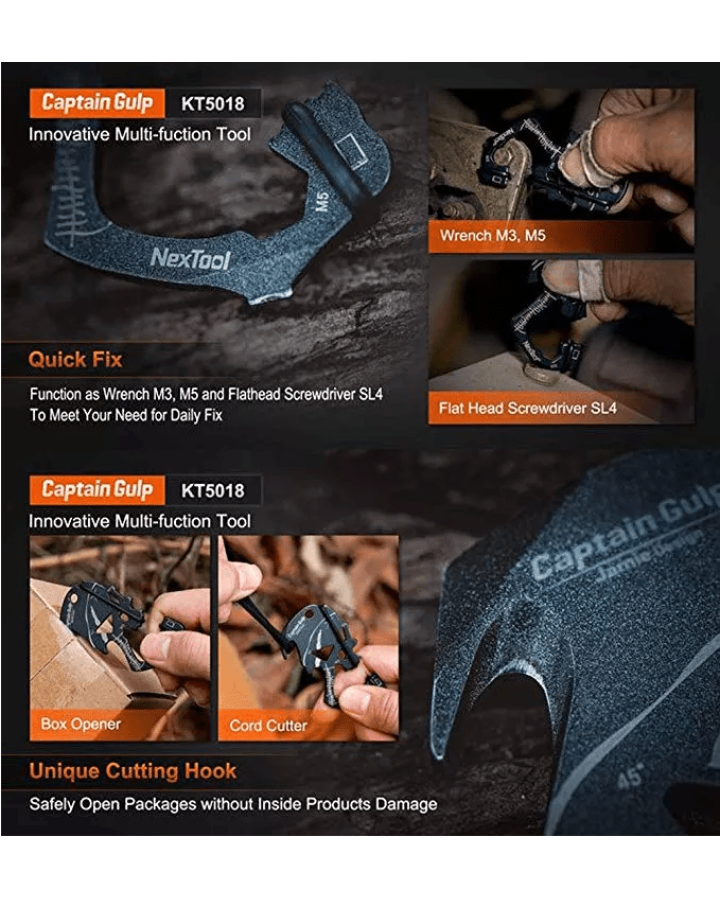 Міні-Мультитул NexTool Captain Gulp KT5018