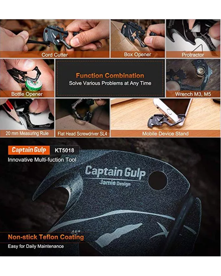 Міні-Мультитул NexTool Captain Gulp KT5018