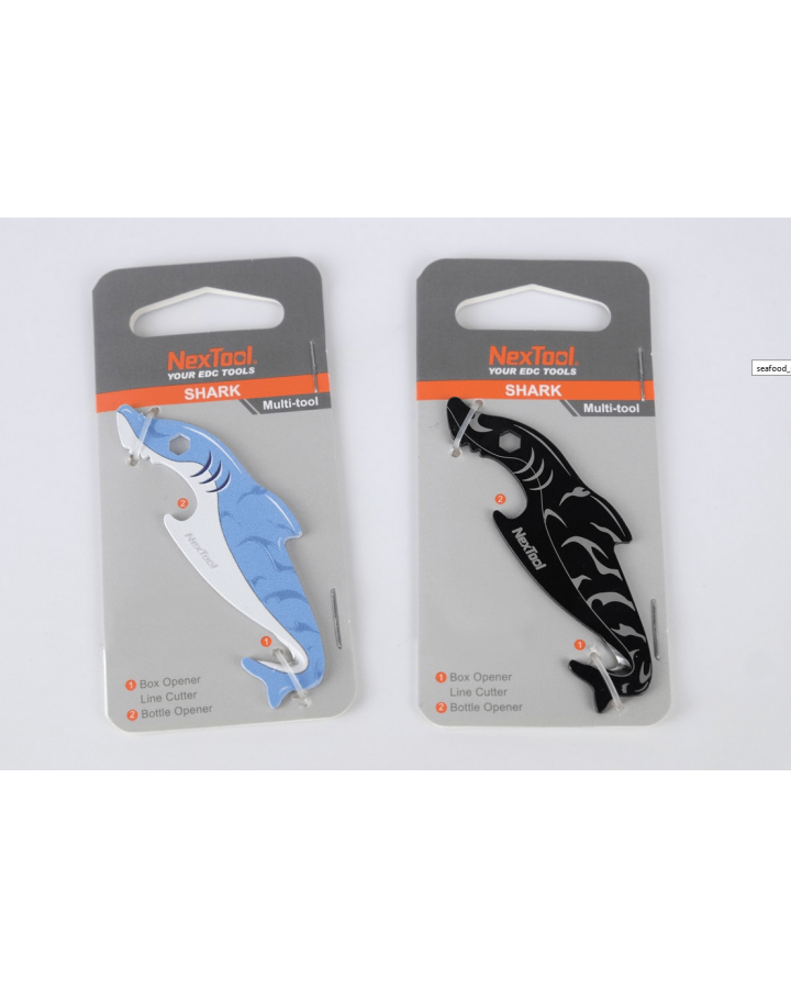 Міні-Мультитул NexTool EDC box cutter Shark KT5521Blue