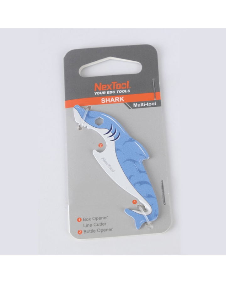 Міні-Мультитул NexTool EDC box cutter Shark KT5521Blue