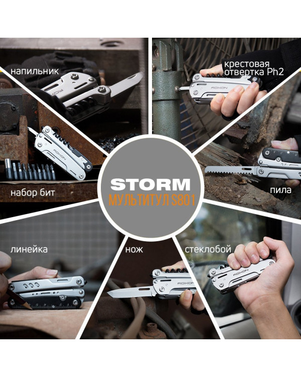 Мультитул Roxon Storm S801