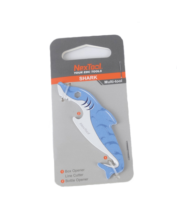 Міні-Мультитул NexTool EDC box cutter Shark KT5521Black