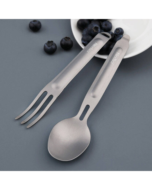 Столовий прилад NexTool Outdoor Spoon Fork NE0124