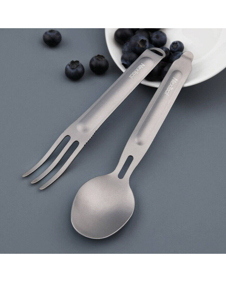 Столовий прилад NexTool Outdoor Spoon Fork NE0124