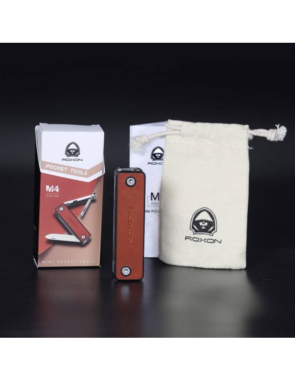 Міні мультитул Roxon M4, коричневий