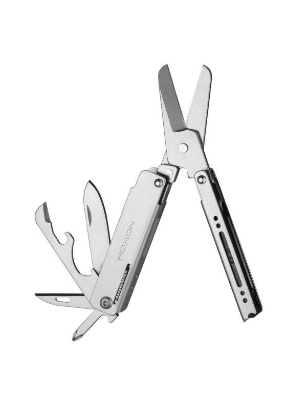 Міні мультитул Roxon M3 зі змінними бітами, сірий