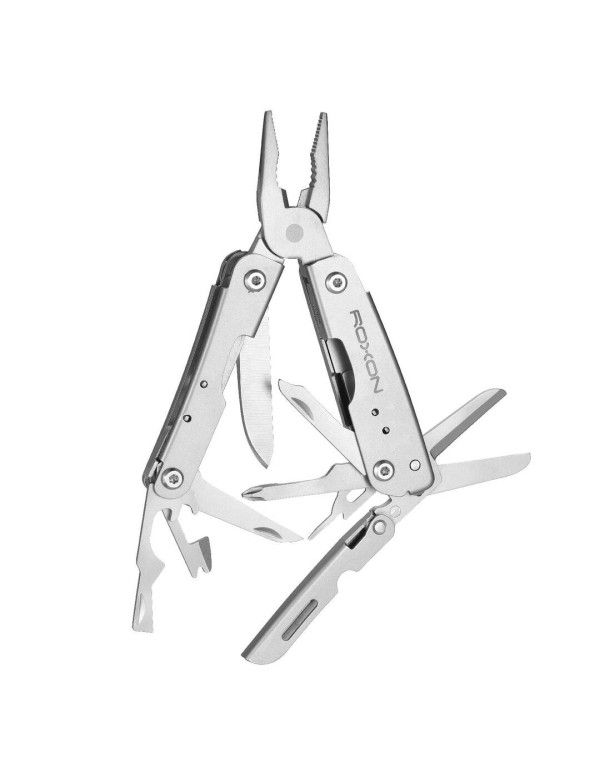 Міні мультитул Roxon M2 зі змінними бітами, сірий