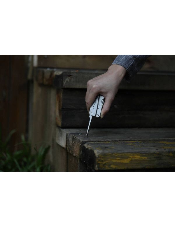 Міні мультитул Roxon M2 зі змінними бітами, сірий