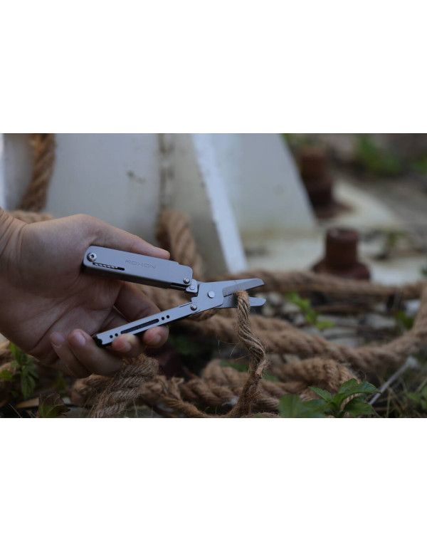 Міні мультитул Roxon M3 зі змінними бітами, сірий