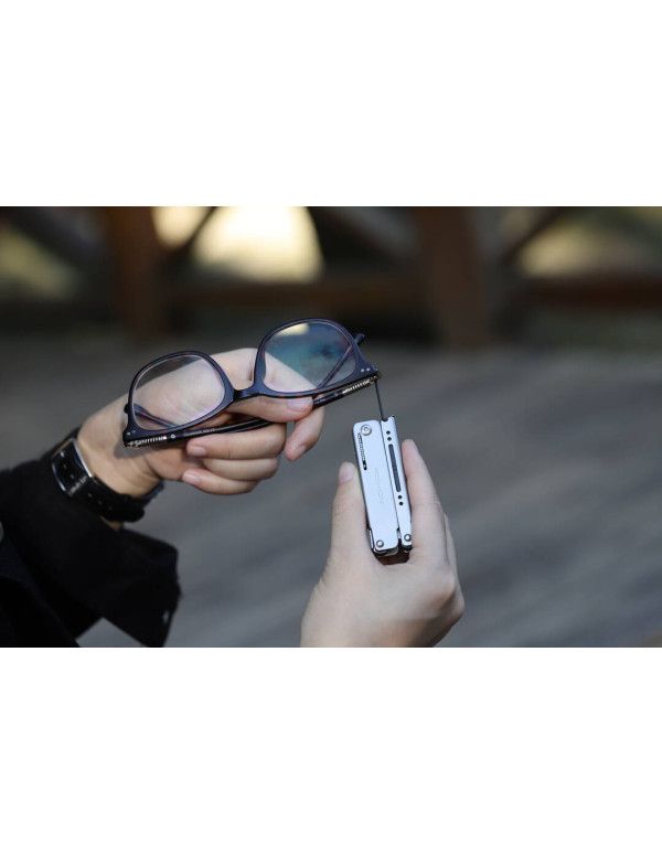 Міні мультитул Roxon M3 зі змінними бітами, сірий