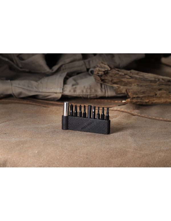 Міні мультитул Roxon M2 зі змінними бітами, сірий