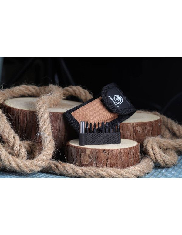 Міні мультитул Roxon M2 зі змінними бітами, сірий