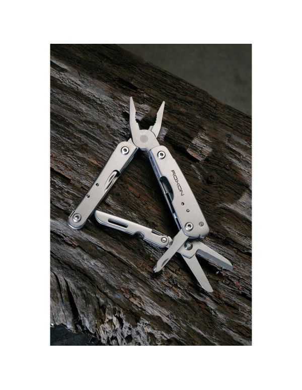 Міні мультитул Roxon M2 зі змінними бітами, сірий