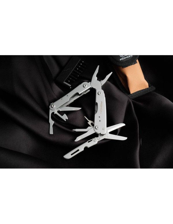 Міні мультитул Roxon M2 зі змінними бітами, сірий