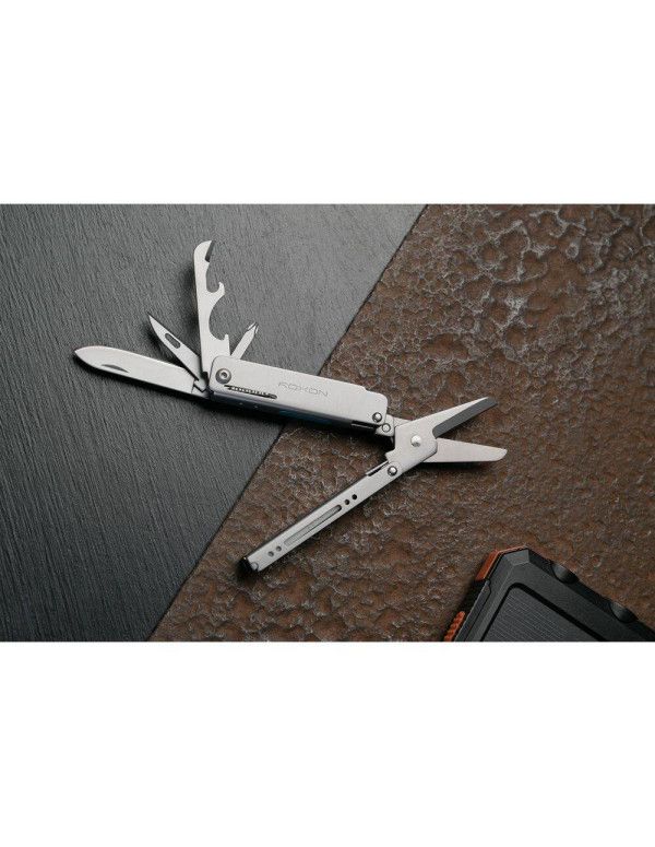 Міні мультитул Roxon M3 зі змінними бітами, сірий