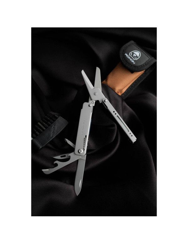 Міні мультитул Roxon M3 зі змінними бітами, сірий