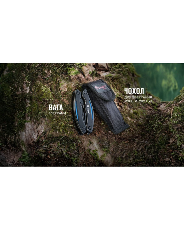Мультитул Multi Tool Ganzo G109-BL