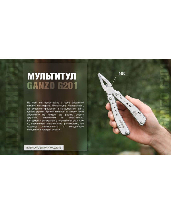 Мультитул Multi Tool Ganzo G201