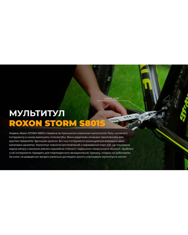 Мультитул Roxon Storm S801S