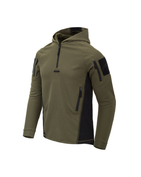 Кофта тактична Helikon-Tex RANGE HOODIE - TopCool, оливковий, розмір XL