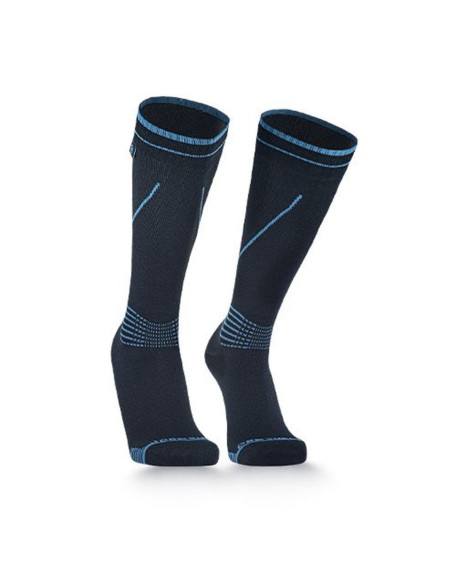 Водонепроникні шкарпетки Dexshell Longlite Socks 2.0, блакитні полоски, розмір XL (47-49)