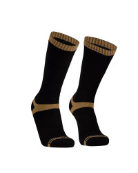 Шкарпетки водонепроникні Dexshell Hytherm Pro Socks, розмір L (43-46), чорні з коричневою смугою
