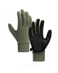 Рукавички трикотажні з покращеним хватом Naturehike NH20FS032, розмір XL, оливковий