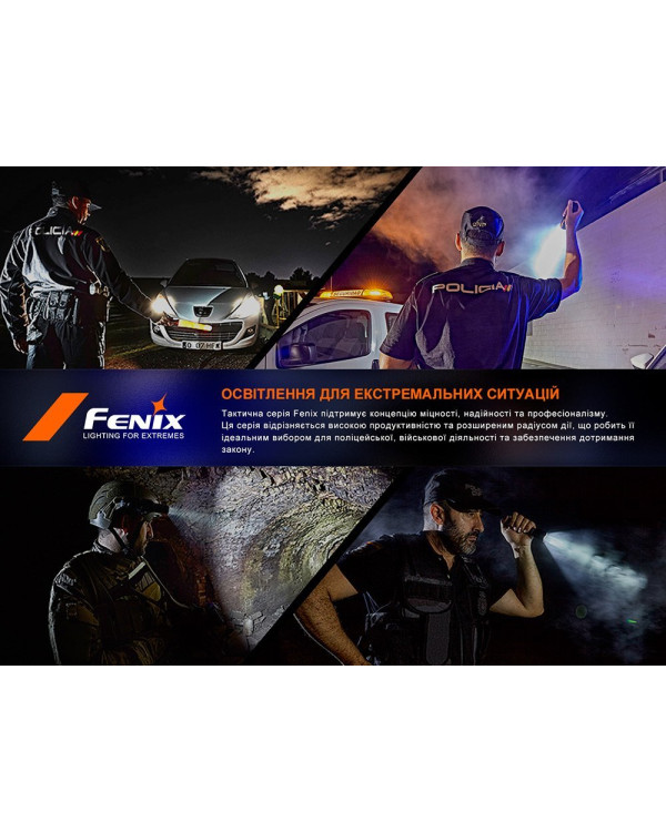 Ліхтар тактичний Fenix PD36R Pro RED