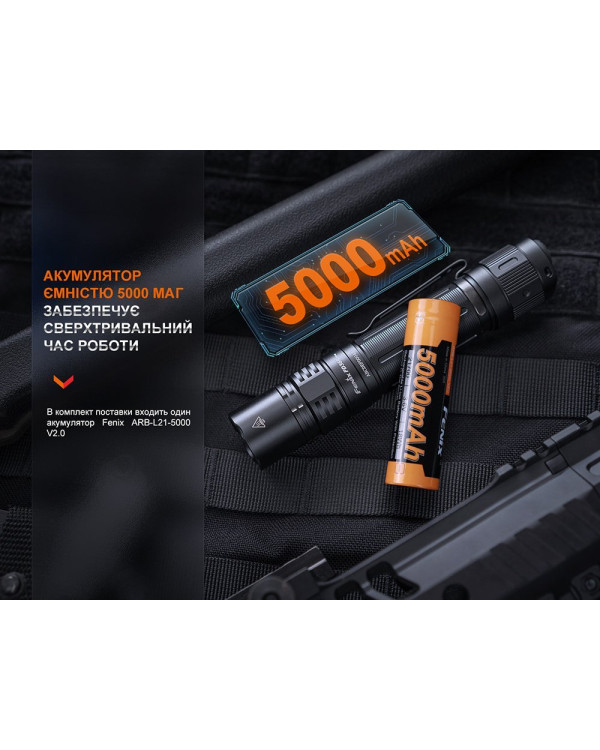 Ліхтар тактичний Fenix PD36R Pro RED
