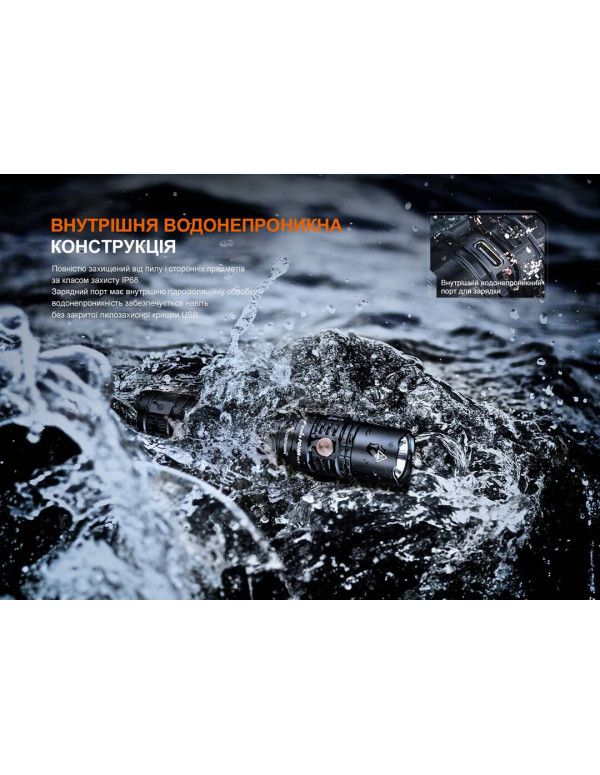 Ліхтар ручний Fenix PD36R V2.0