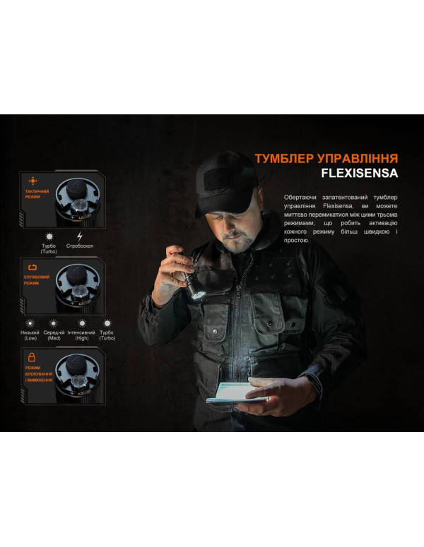 Ліхтар ручний Fenix TK22R