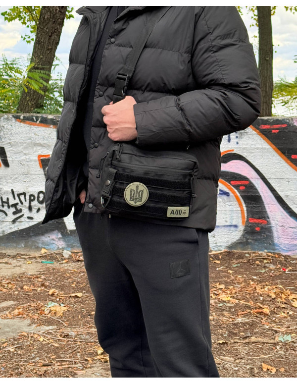 Сумка-кобура Avex black з екстреним доступом