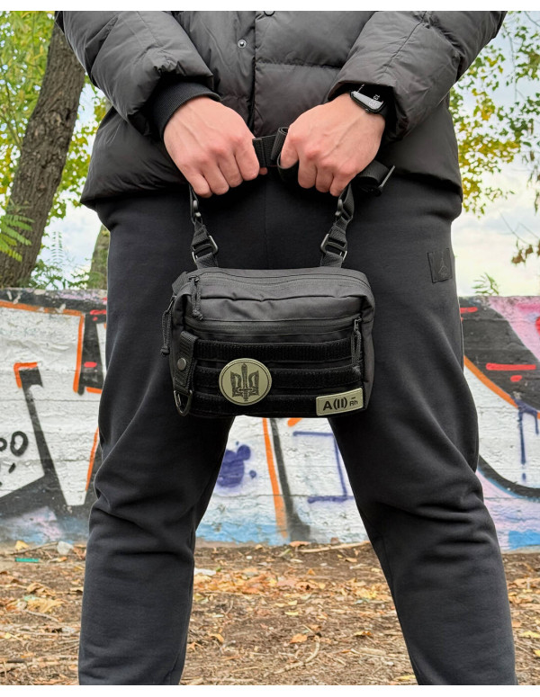 Сумка-кобура Avex black з екстреним доступом