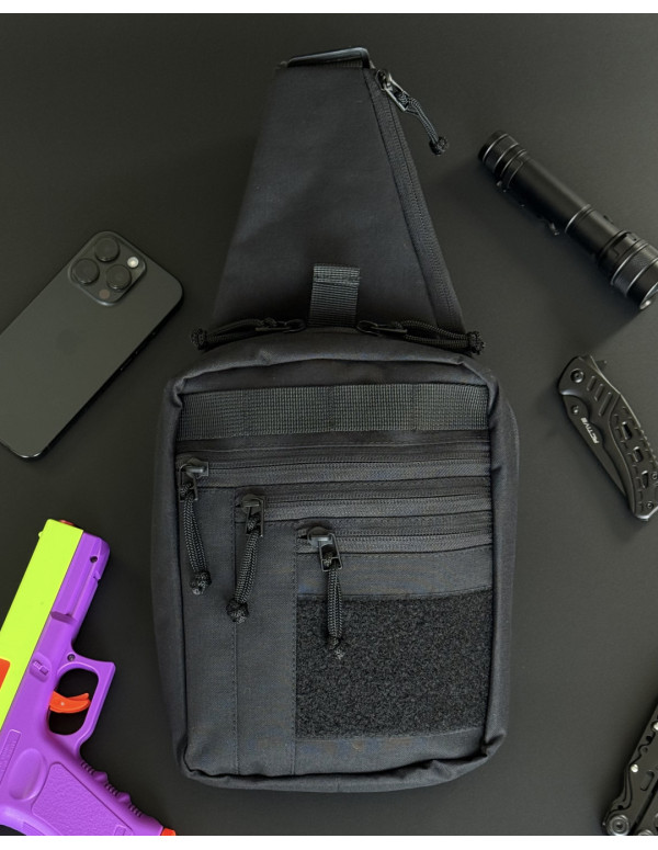 Чоловіча сумка кобура Bolt, чорна