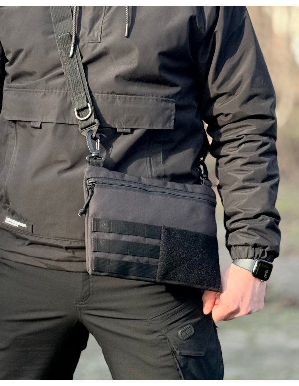 Чоловіча універсальна сумка Edge, чорна