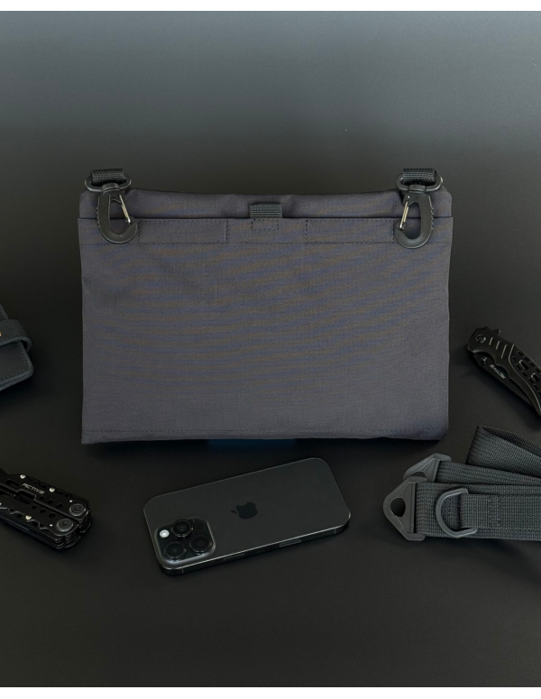 Чоловіча універсальна сумка Edge, чорна