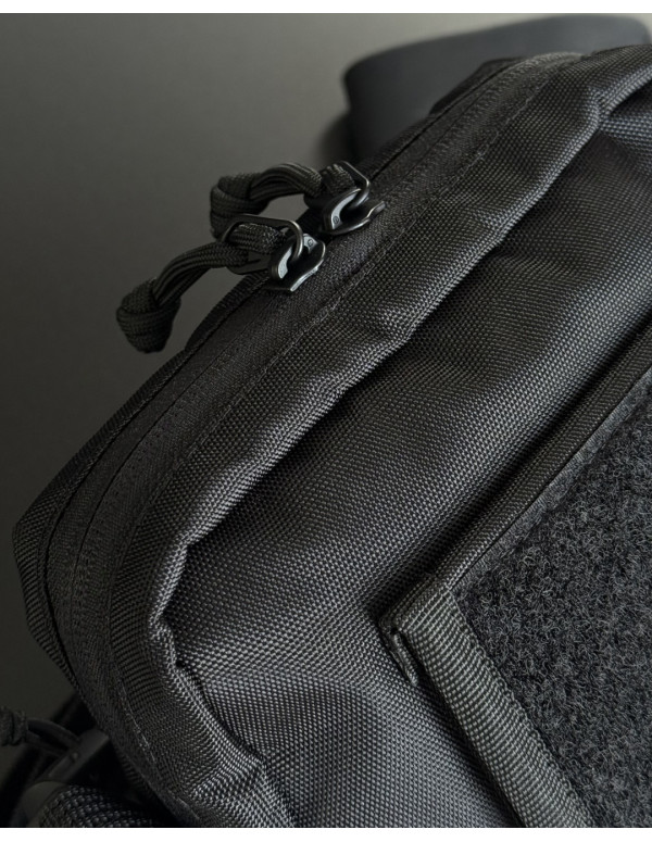 Чоловіча універсальна сумка Flint, чорна