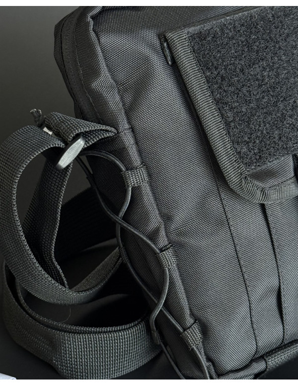 Чоловіча універсальна сумка Flint, чорна