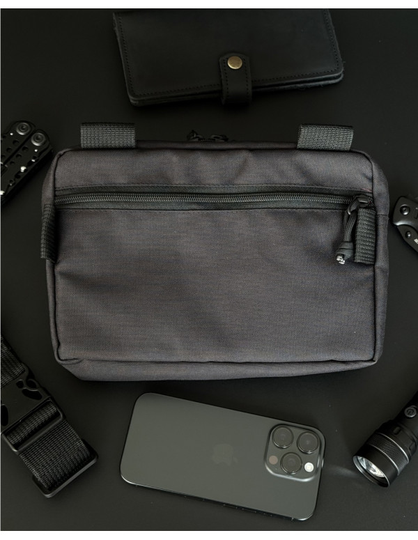 Чоловіча сумка трансформер Grav, чорна