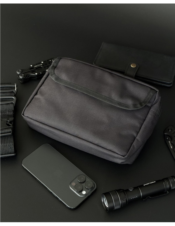 Чоловіча сумка трансформер Grav, чорна