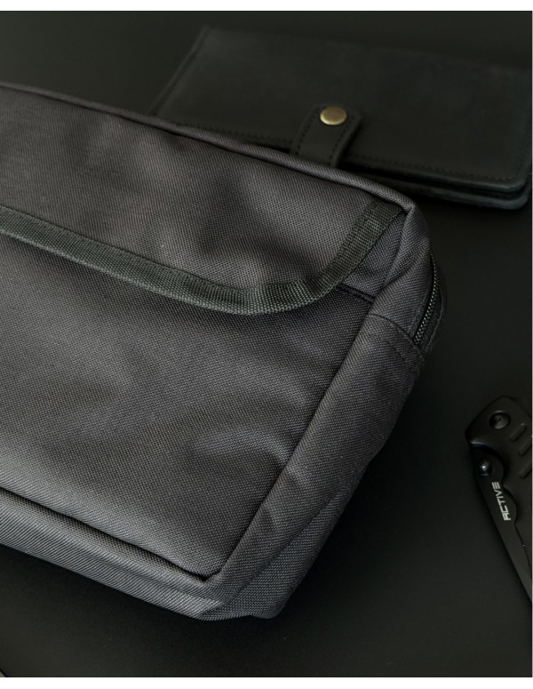 Чоловіча сумка трансформер Grav, чорна