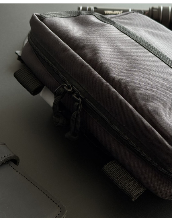 Чоловіча сумка трансформер Grav, чорна