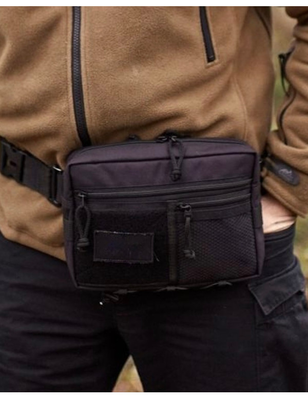 Чоловіча універсальна сумка Grid, чорна
