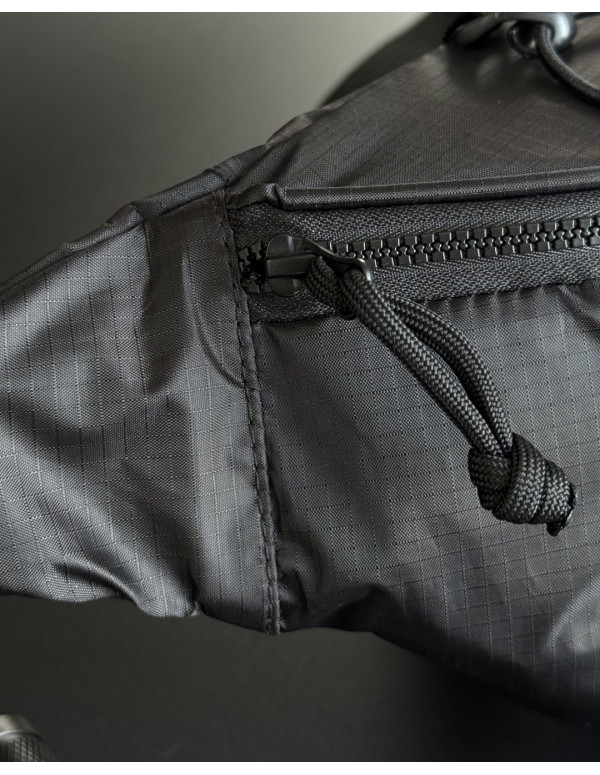 Чоловіча бананка/поясна сумка Hawk, чорна