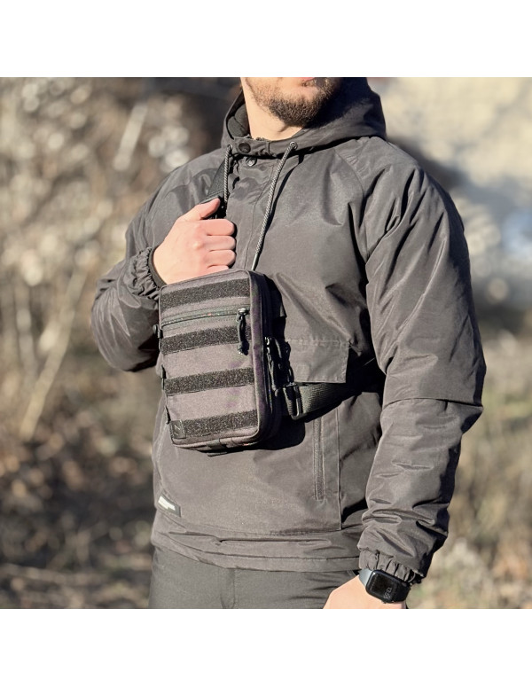 Чоловіча універсальна сумка Trek, чорна