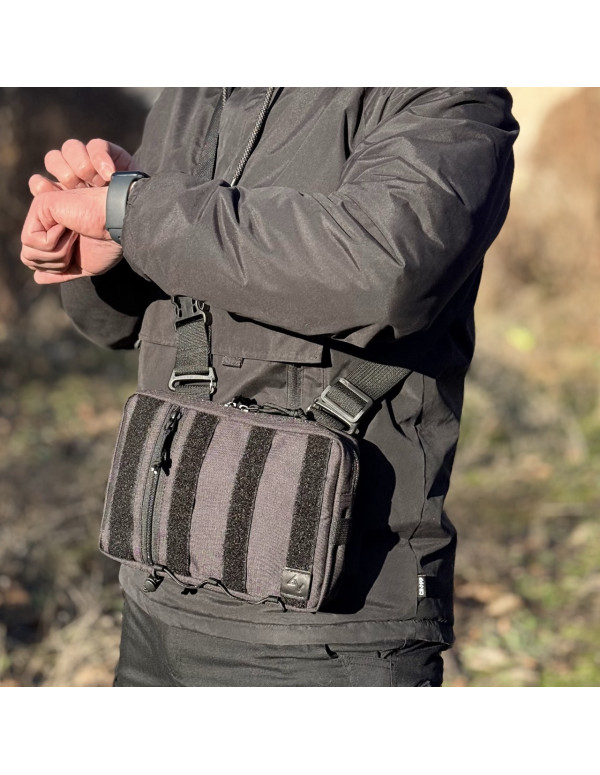 Чоловіча універсальна сумка Trek, чорна