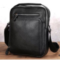 Шкіряна чоловіча сумка-барсетка Imperia, чорна