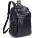 Шкіряний чоловічий рюкзак для ноутбука Sorel, чорний