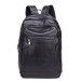 Шкіряний чоловічий рюкзак для ноутбука Sorel, чорний